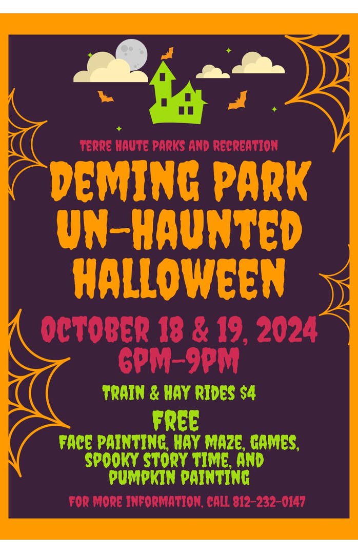 2024 UnHaunted Halloween Happenings — City of Terre Haute Government