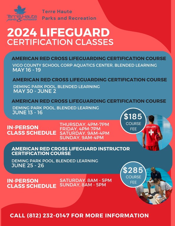 2025 Lifeguard Certification Classes — City of Terre Haute Government