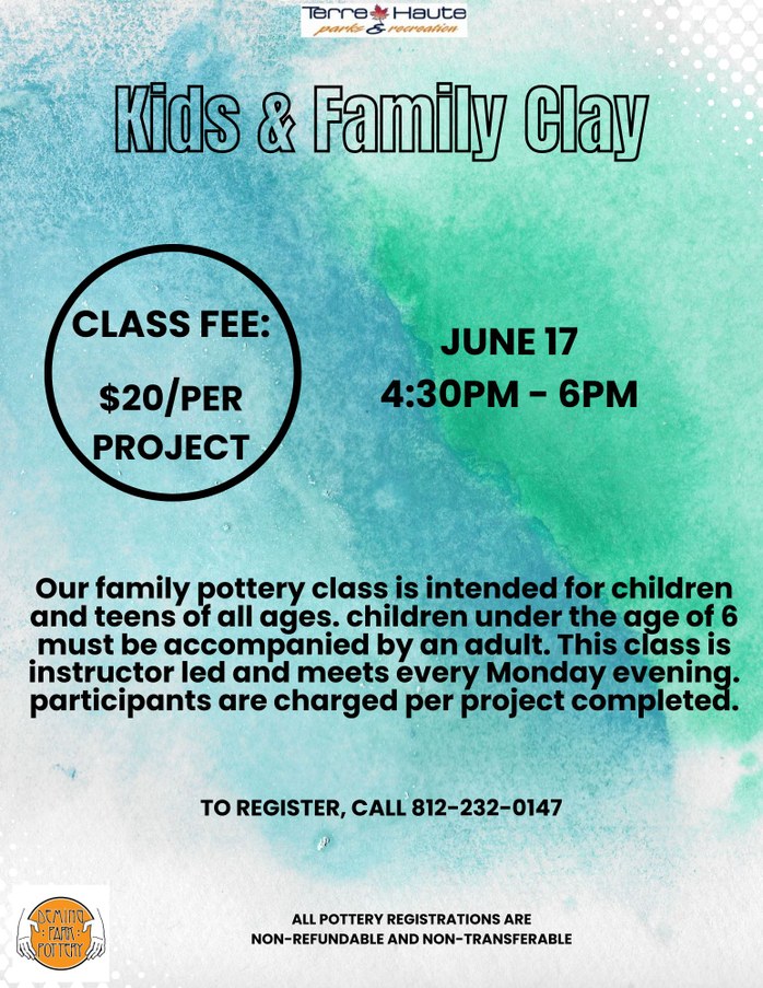 KIDS & FAMILY POTTERY CLASS