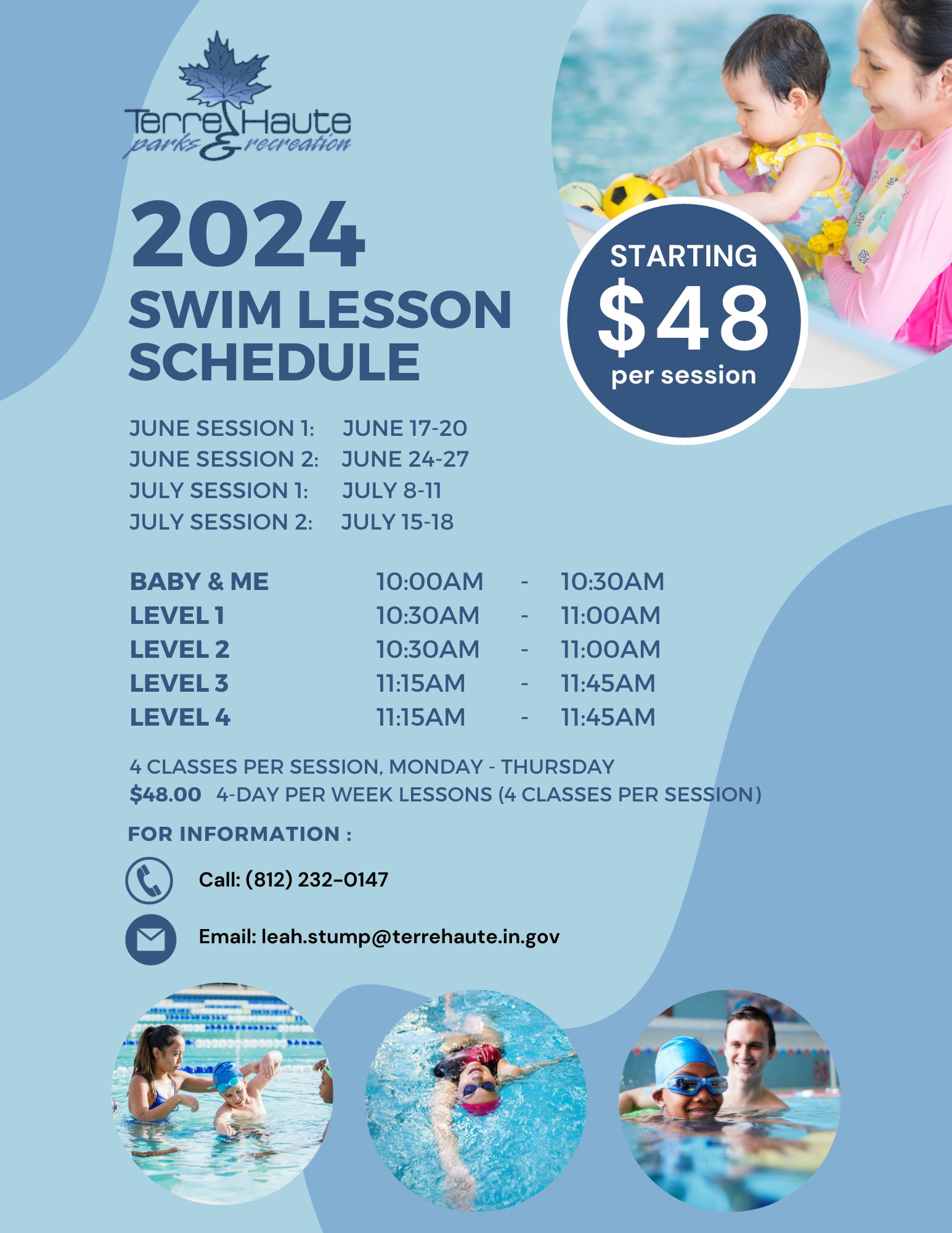 2024 Swim Lessons
