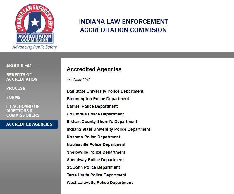An ILEAC Accredited Law Enforcement Agency